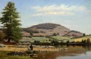 Fishing on Fairlee Pond Alfred Ordway